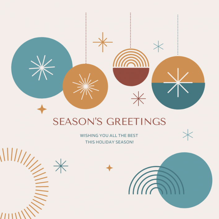 Season’s Greetings from the IHS President