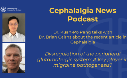 Cephalalgia Podcast 13: Dysregulation of the peripheral glutamatergic system: A key player in migraine pathogenesis?